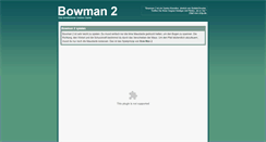 Desktop Screenshot of bowman2.de